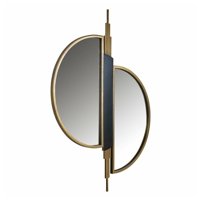 RICHMOND lustro ścienne ADELYN - szczotkowane złoto