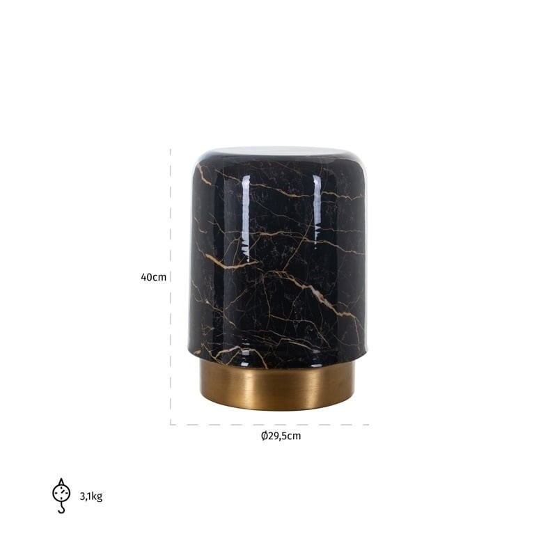 RICHMOND stolik LILOU czarny