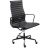 Fotel biurowy AERON PRESTIGE PLUS czarny - skóra naturalna, aluminium
