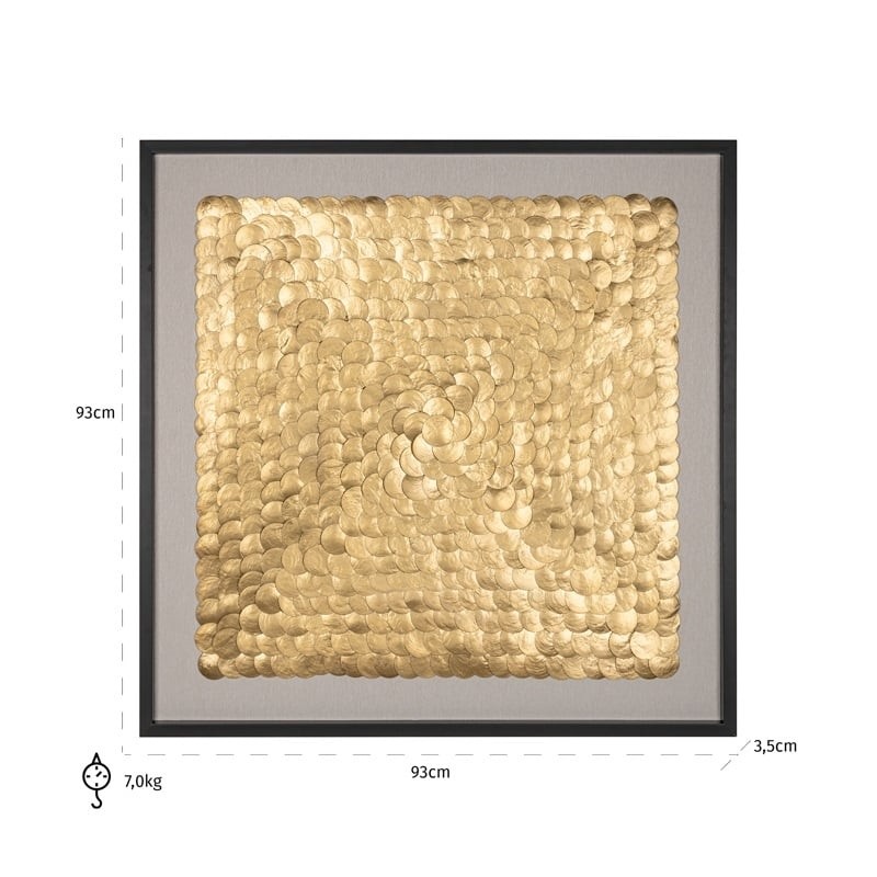 RICHMOND obraz MAY 93x93 cm