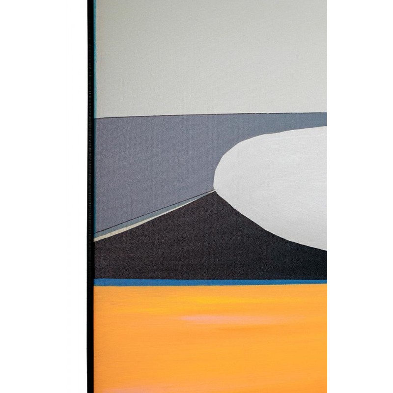 KARE obraz ABSTRACT SHAPES ORANGE 73x143 cm
