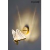 MOOSEE lampa ścienna BUTTERFLY S złota