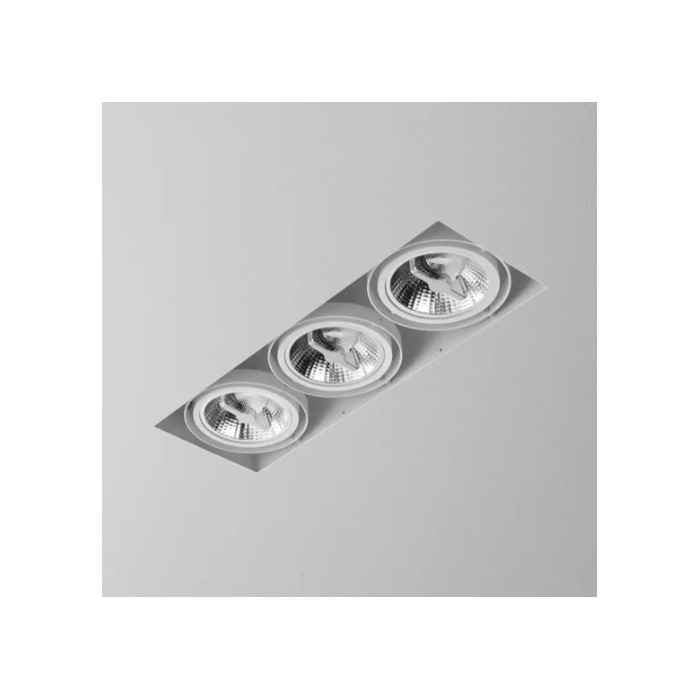 Aqform SQUARES 111x3 trimless 230V wpuszczany