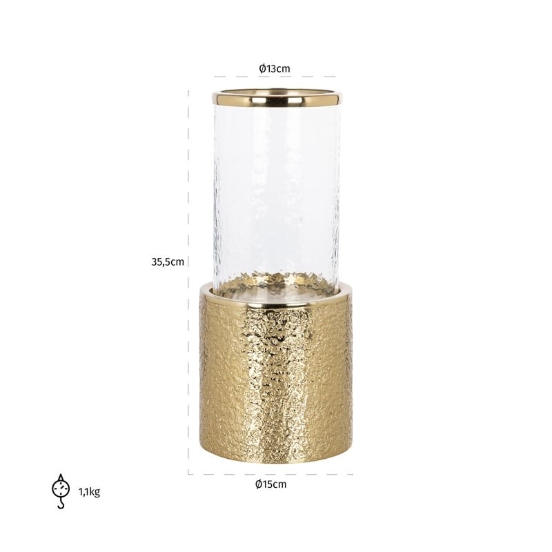 RICHMOND świecznik MARLOU S złoty