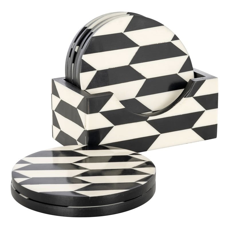 RICHMOND zestaw podkładek pod kubki JULA