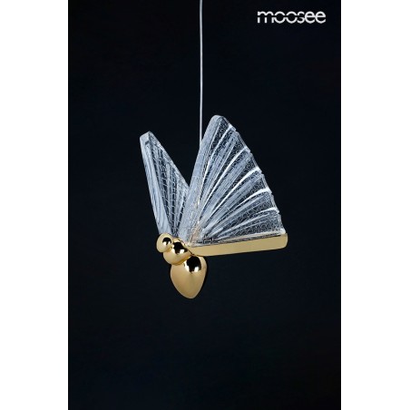 MOOSEE lampa wisząca BUTTERFLY M złota