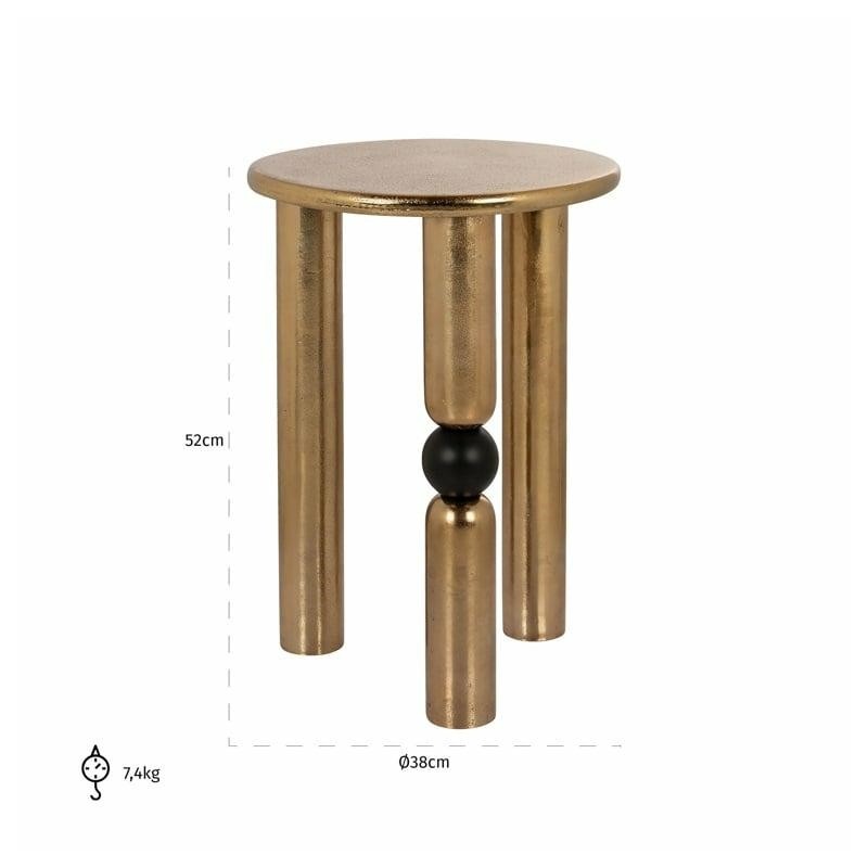 RICHMOND stolik MARSHALL 38 złoty