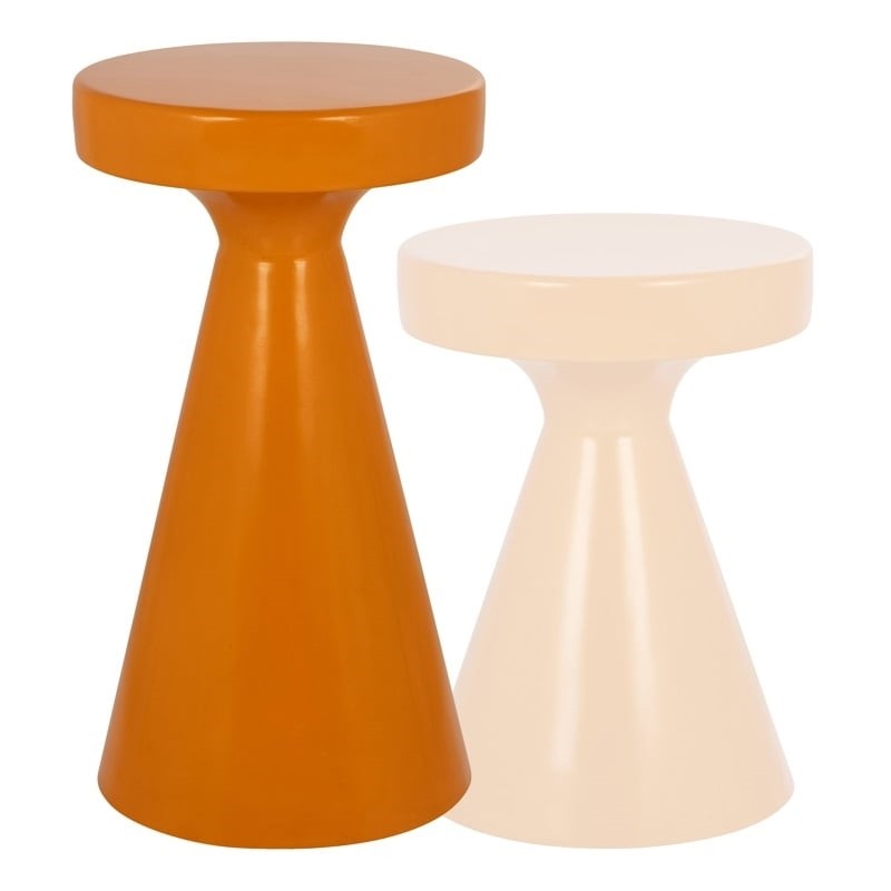 RICHMOND stolik KIMBLE 30 duży pomarańczowy