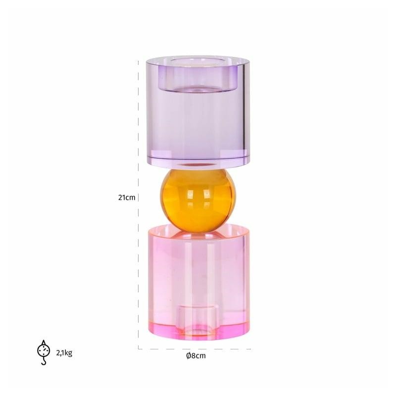 RICHMOND świecznik ZAHRA L