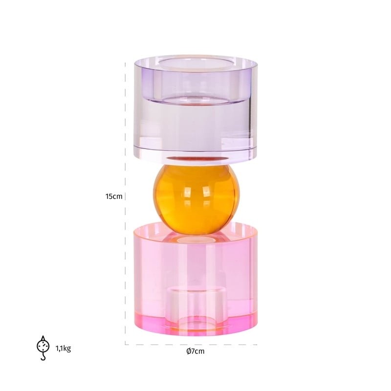 RICHMOND świecznik ZAHRA S