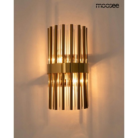 MOOSEE lampa ścienna GARDA złota