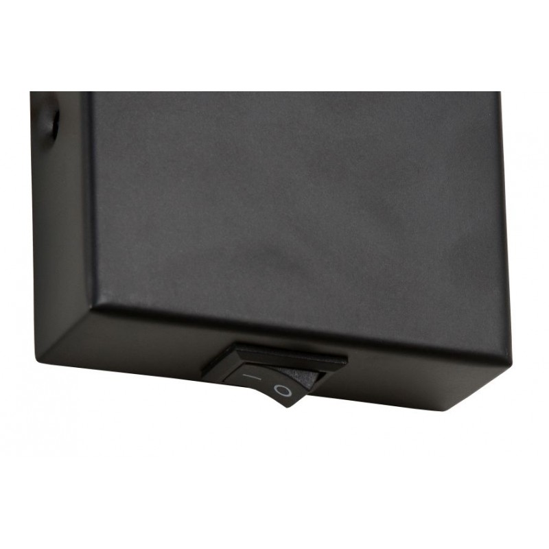 Lucide Kinkiet BUDDY 18293/03/30 czarny, srebrny i odcienie srebra