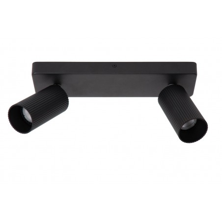 Lucide Reflektor ścienny CLUBS 09939/02/30 czarny