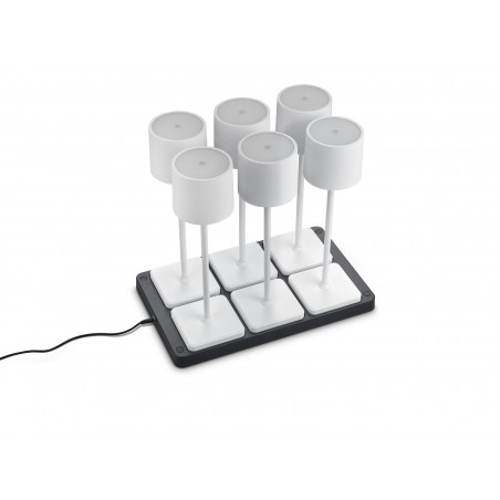 RL Lampa zewnętrzna przenośna FERNANDEZ R54096631 biały