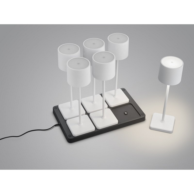 RL Lampa zewnętrzna przenośna FERNANDEZ R54096631 biały