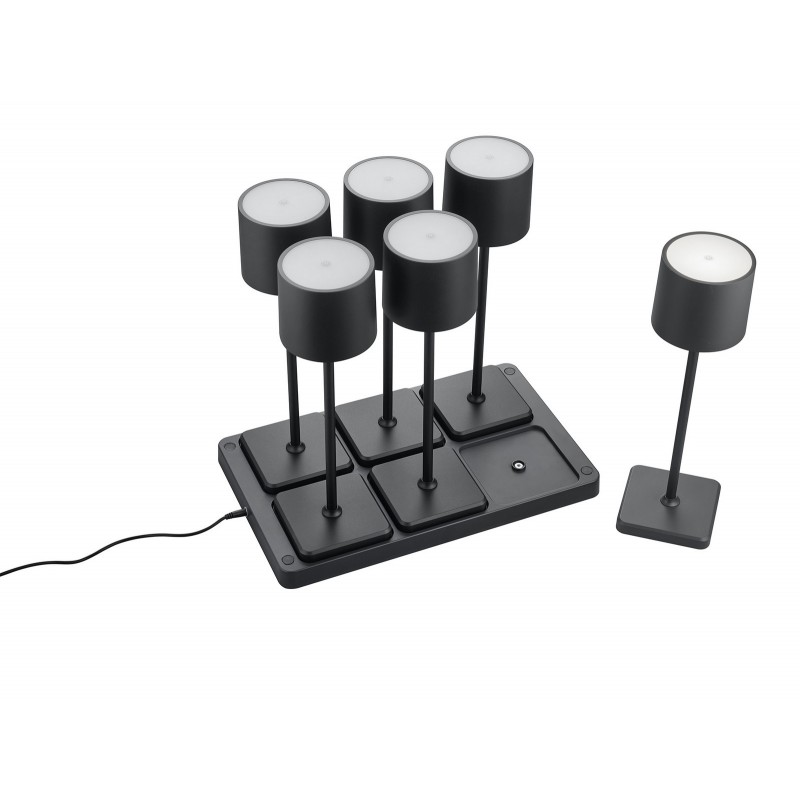 RL Lampa zewnętrzna przenośna FERNANDEZ R54096632 czarny