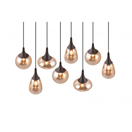 Trio Lampa wisząca nowoczesna LUMINA 317000813 czarny, inny