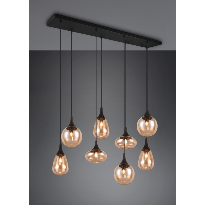 Trio Lampa wisząca nowoczesna LUMINA 317000813 czarny, inny