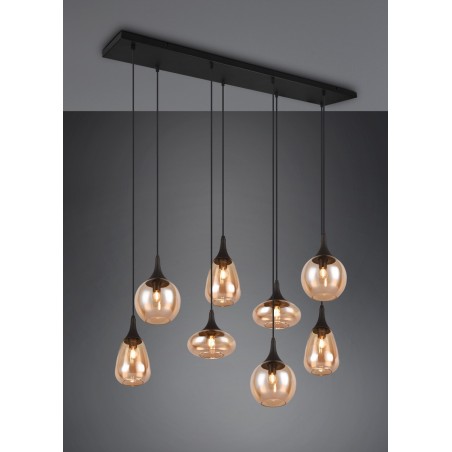 Trio Lampa wisząca nowoczesna LUMINA 317000813 czarny, inny