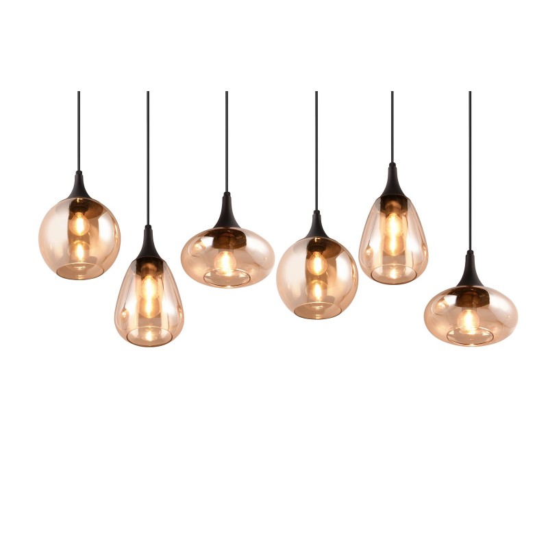 Trio Lampa wisząca nowoczesna LUMINA 317000613 czarny, inny