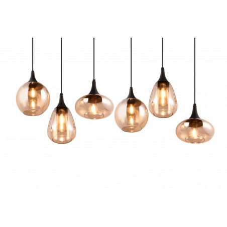 Trio Lampa wisząca nowoczesna LUMINA 317000613 czarny, inny