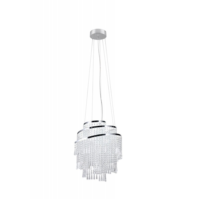 RL Lampa wisząca LED nowoczesna POMP R37349106 srebrny i odcienie srebra