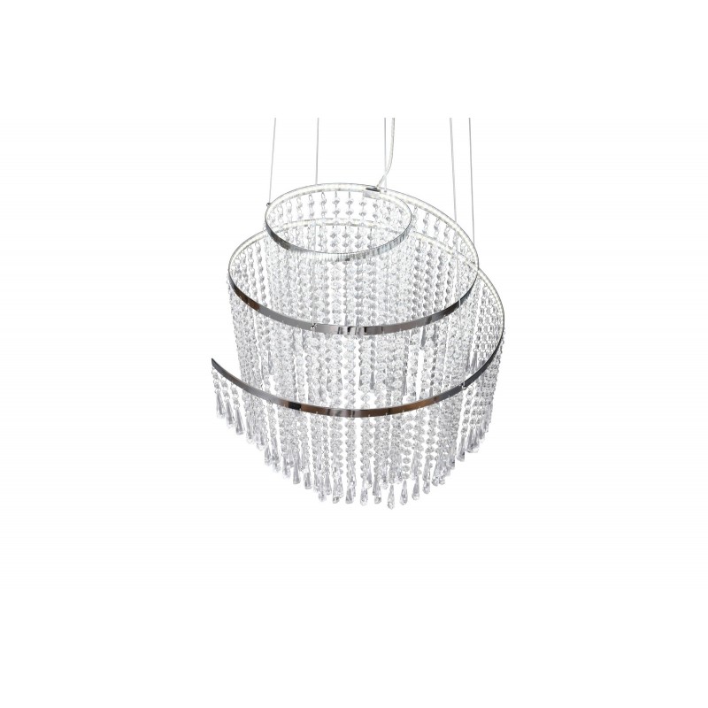 RL Lampa wisząca LED nowoczesna POMP R37349106 srebrny i odcienie srebra