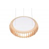 RL Lampa wisząca LED nowoczesna MONTE R32171930 biały, drewno jasne i ciemne