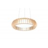 RL Lampa wisząca LED nowoczesna MONTE R32171930 biały, drewno jasne i ciemne