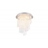 RL Lampa natynkowa LED POMP R67349106 srebrny i odcienie srebra