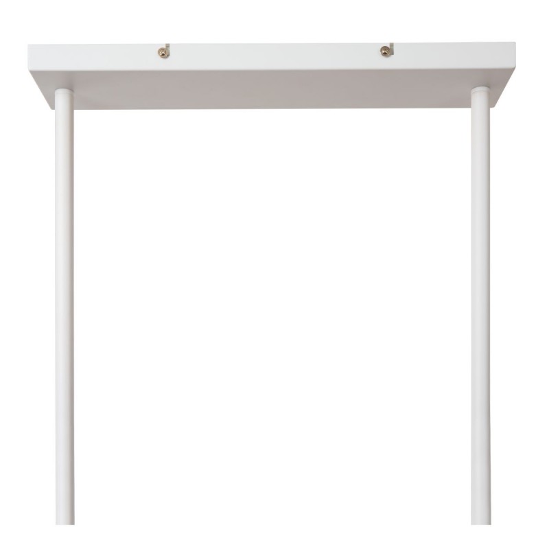 Lucide Lampa wisząca nowoczesna MILONGA 21432/04/31 biały, drewno jasne i ciemne