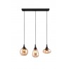 Trio Lampa wisząca nowoczesna LUMINA 317000313 czarny, inny