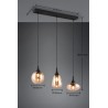 Trio Lampa wisząca nowoczesna LUMINA 317000313 czarny, inny
