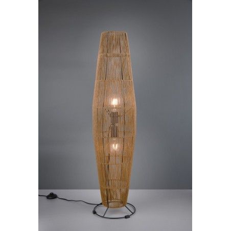 RL Lampa podłogowa MIKI R41102026 brązowy i odcienie brązu