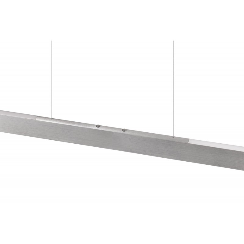 Trio Lampa wisząca LED nowoczesna HELIOS 343310105 srebrny i odcienie srebra