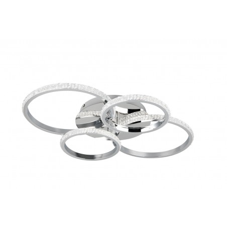 RL Lampa natynkowa LED CIRES R67364106 srebrny i odcienie srebra