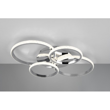 RL Lampa natynkowa LED CIRES R67364106 srebrny i odcienie srebra