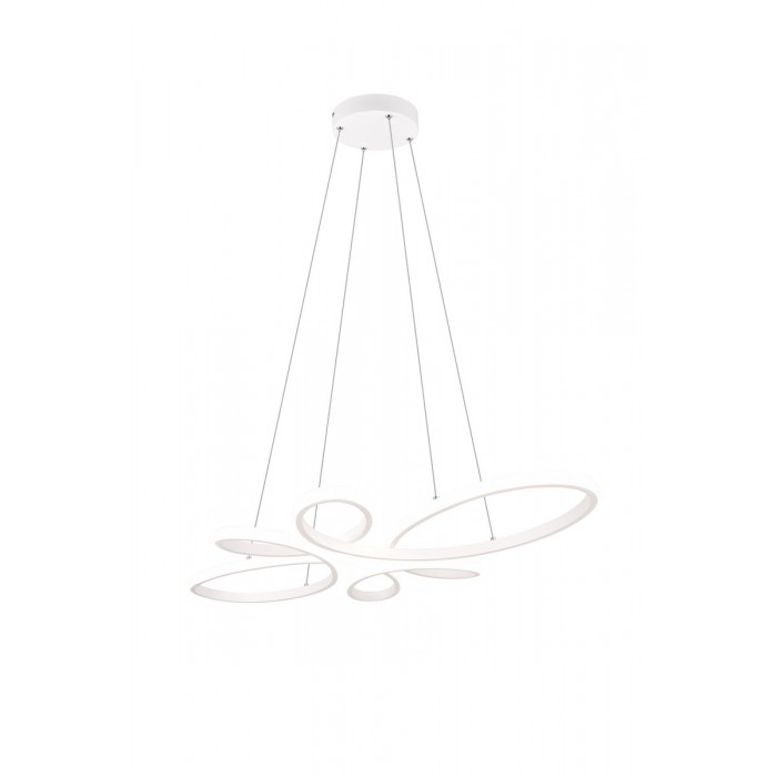 Trio Lampa wisząca LED nowoczesna FLY 345619131 biały