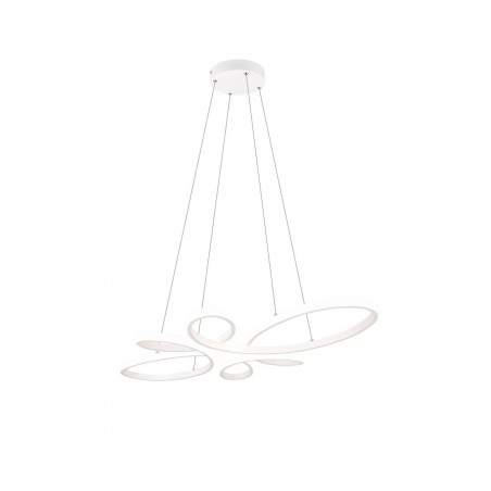 Trio Lampa wisząca LED nowoczesna FLY 345619131 biały