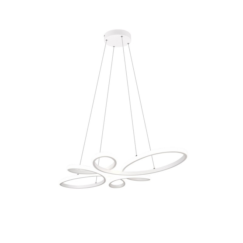 Trio Lampa wisząca LED nowoczesna FLY 345619131 biały