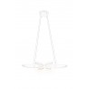 Trio Lampa wisząca LED nowoczesna FLY 345619131 biały