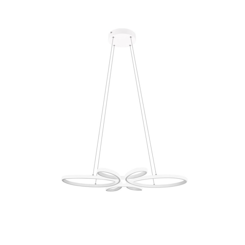 Trio Lampa wisząca LED nowoczesna FLY 345619131 biały