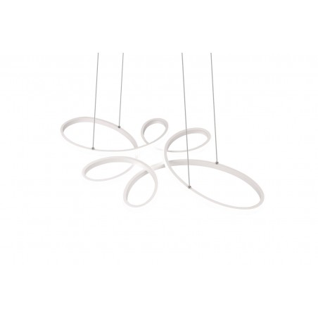 Trio Lampa wisząca LED nowoczesna FLY 345619131 biały