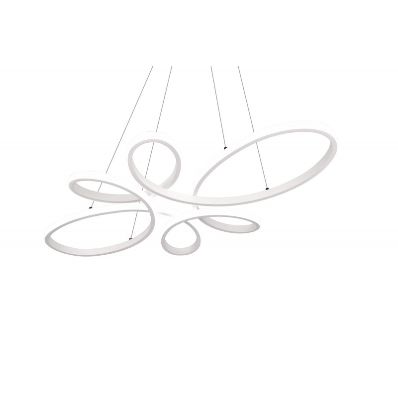Trio Lampa wisząca LED nowoczesna FLY 345619131 biały