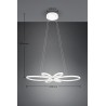 Trio Lampa wisząca LED nowoczesna FLY 345619131 biały