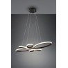 Trio Lampa wisząca LED nowoczesna FLY 345619132 czarny