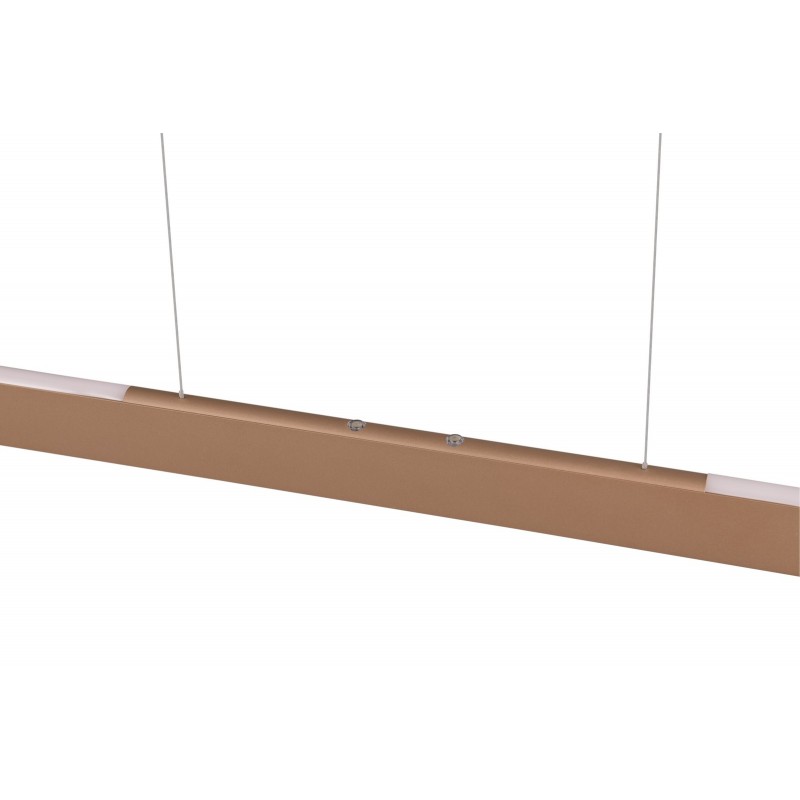 Trio Lampa wisząca LED nowoczesna HELIOS 343310165 brązowy i odcienie brązu