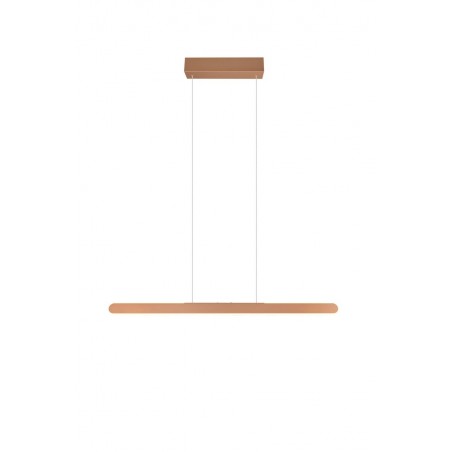 Trio Lampa wisząca LED nowoczesna HELIOS 343310165 brązowy i odcienie brązu