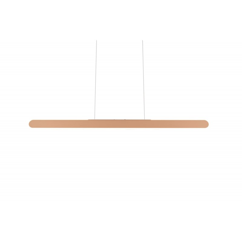 Trio Lampa wisząca LED nowoczesna HELIOS 343310165 brązowy i odcienie brązu