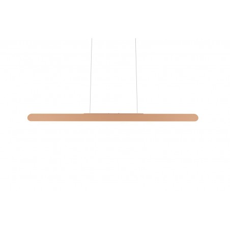 Trio Lampa wisząca LED nowoczesna HELIOS 343310165 brązowy i odcienie brązu